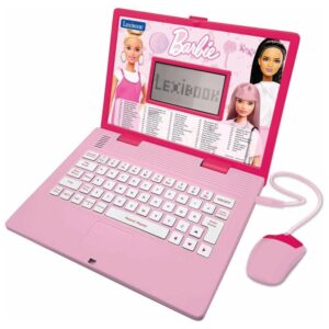 Home lexibook barbie laptop Éducatif bilingue anglais/espagnol enfant 124 activités