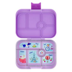 yumbox lunch box original (6 compartiments) lulu purple
