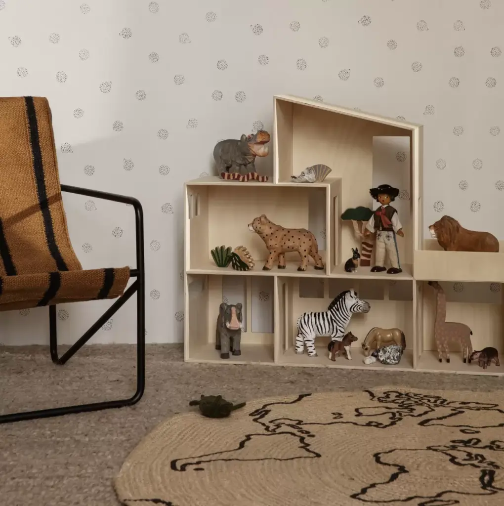 ferm living kids taeppe world jute oe130 1420w