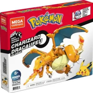 Mega Construx Pokémon Dracaufeu - Ensemble de Construction