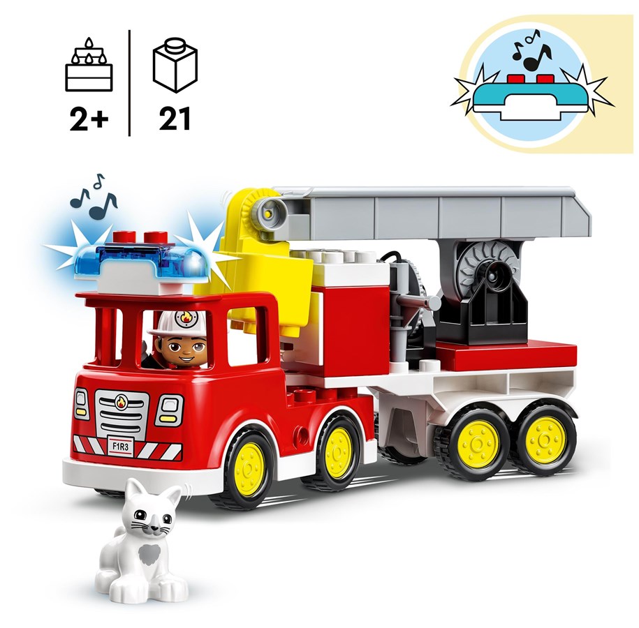 Lego Duplo Camion de Pompiers 10969 – Image 2
