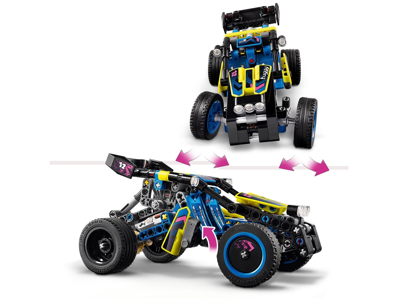 LEGO Technic Buggy Tout-Terrain de Course – Image 3