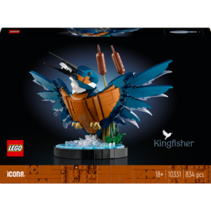Martin-Pêcheur LEGO Icons - Ensemble de Construction