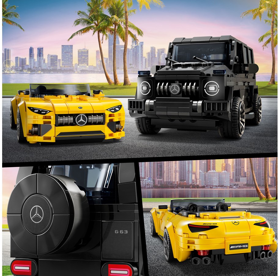 LEGO Speed Champions Mercedes-AMG G 63 et Mercedes-AMG SL 63 – Image 2