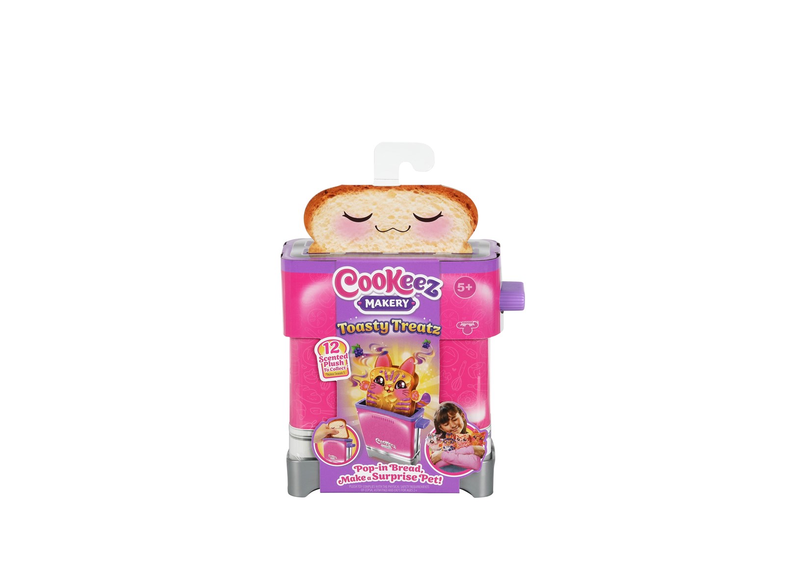 Jouet Cookeez Makery Toasty Treatz avec Peluche
