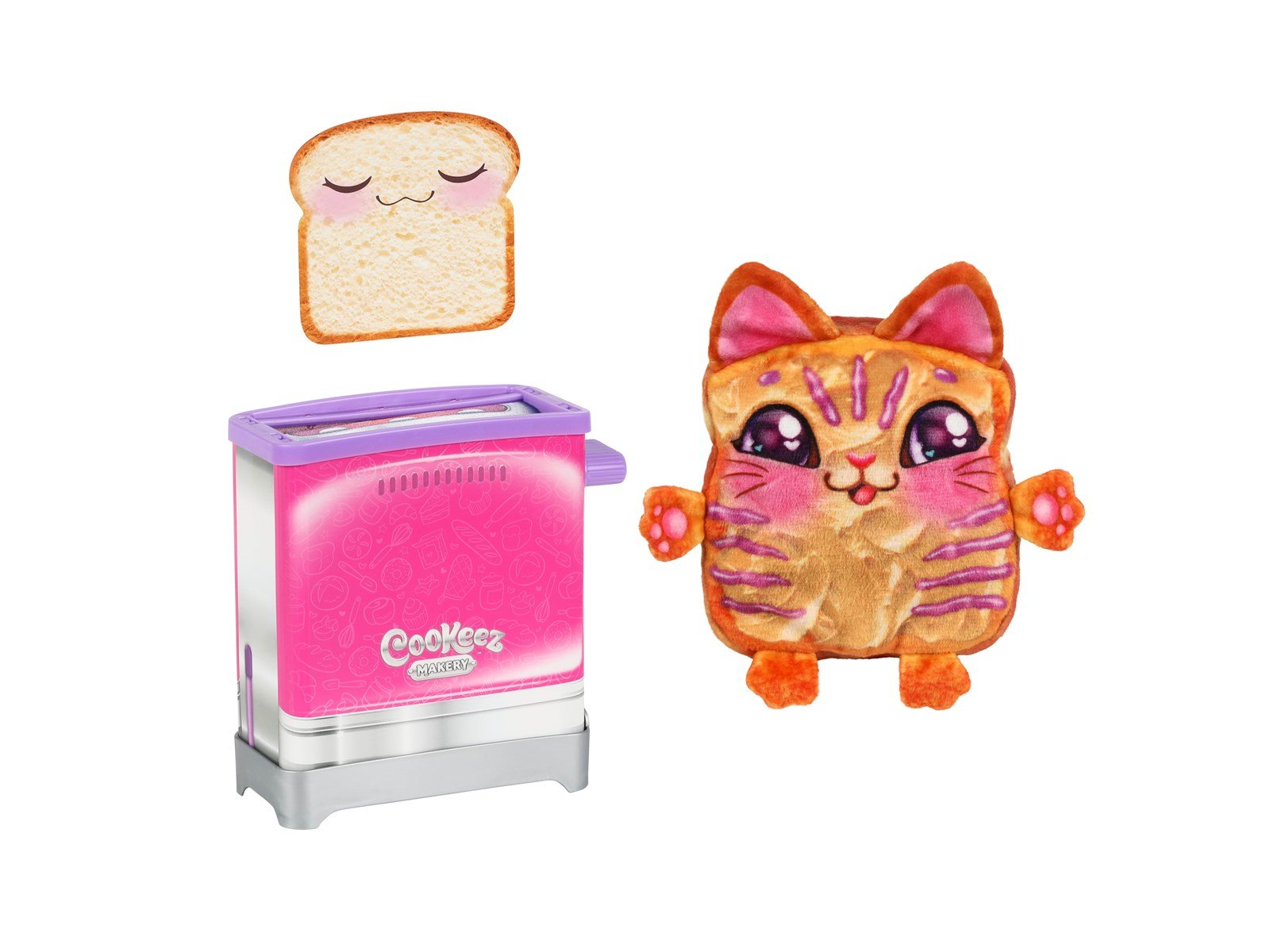 Jouet Cookeez Makery Toasty Treatz avec Peluche – Image 2