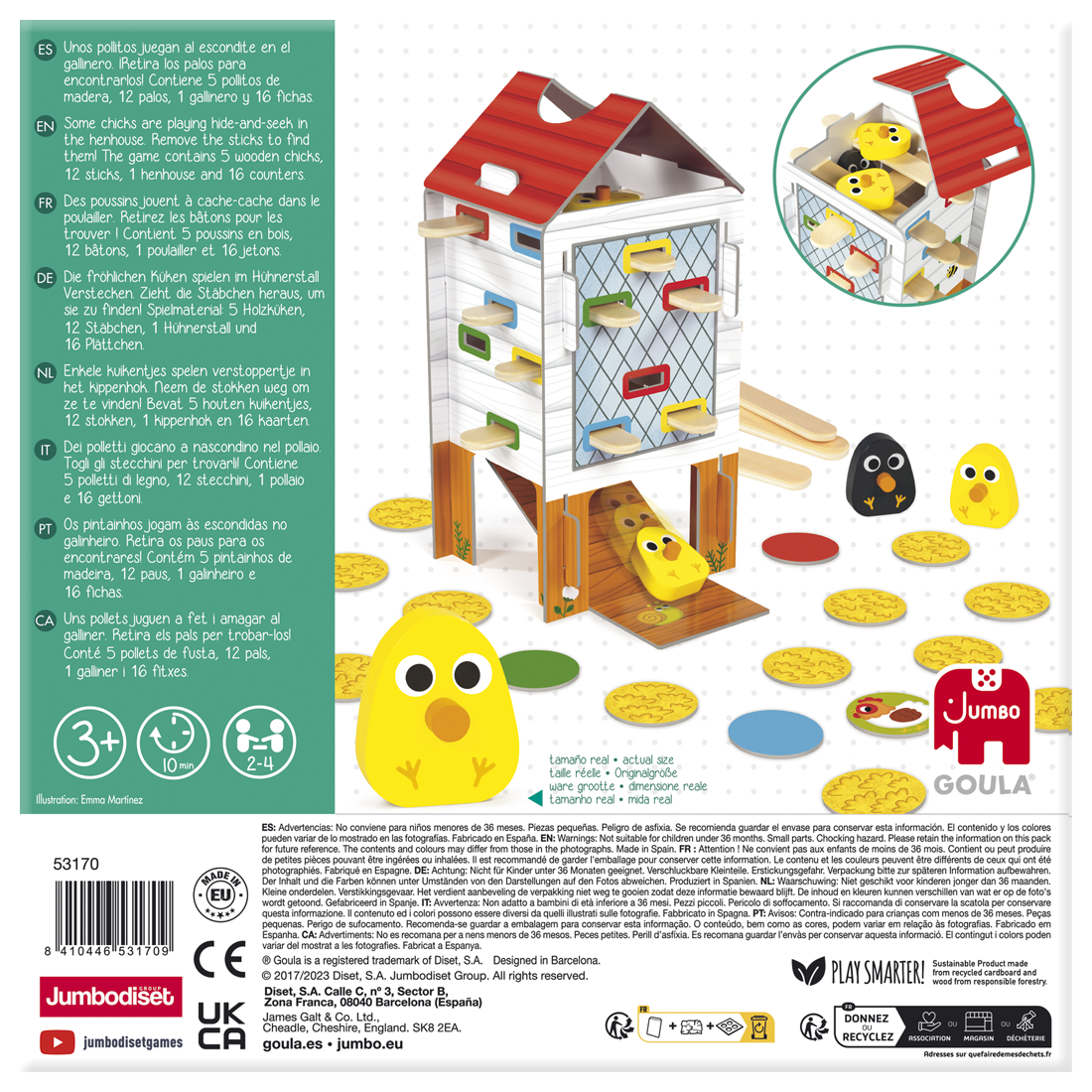 Poule Heureuse Goula - Jeu de Mémoire Visuelle – Image 4