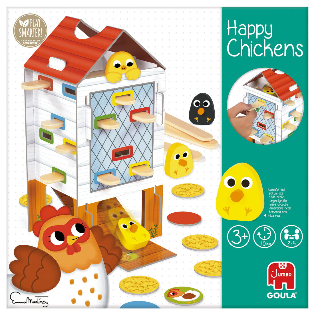 Poule Heureuse Goula - Jeu de Mémoire Visuelle – Image 3