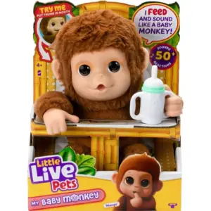 Little Live Pets Mon Bébé Singe Interactif