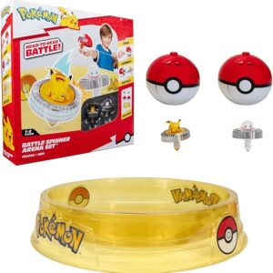 Arène Pokémon avec 2 Spinners - Jeu de Combat Interactif