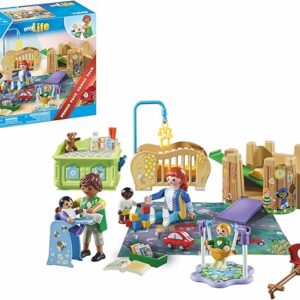 Playmobil My Life Assistante Maternelle et Bébés