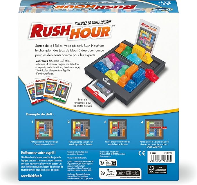 Jeu de Société Ravensburger Rush Hour - Casse-tête de Circulation – Image 4