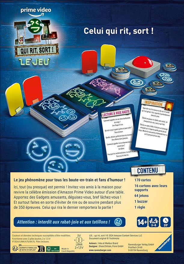 Jeu de Société LOL - Qui Rit Sort Famille – Image 3