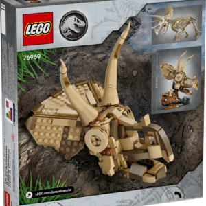 LEGO Jurassic World Fossiles de Dinosaures : Triceratops-Kranium