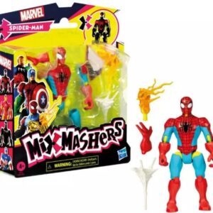 Fig Mixmash Spider Hasbro HAOF92055L0 - Figurine articulée Spider-Man