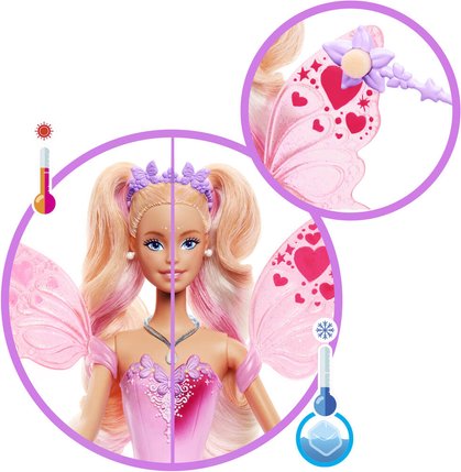 Poupée Barbie Fée Couleurs Magiques – Image 3