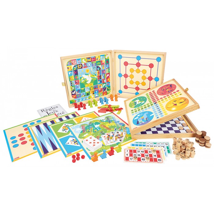 Jeujura Coffret de Jeux Classiques