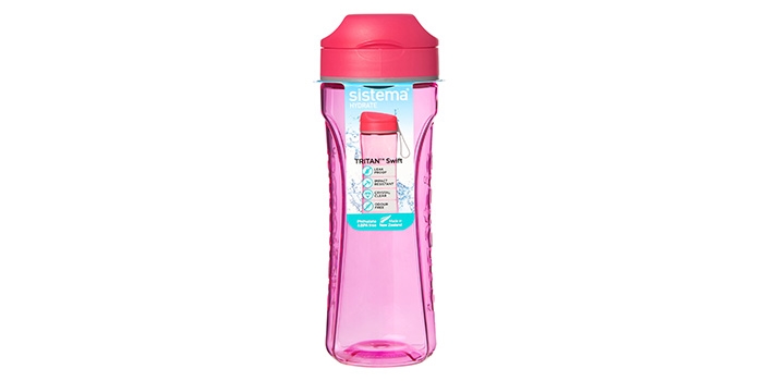 Bouteille de Boisson Tritan - Rose 600 ml