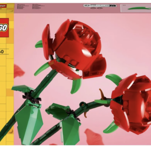 Ensemble LEGO Roses Éternelles 40460