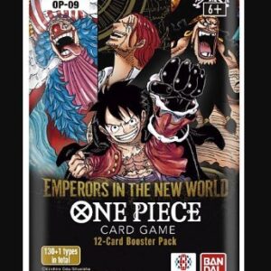 Booster Pack One Piece Card Game: OP09 - Les Empereurs du Nouveau Monde