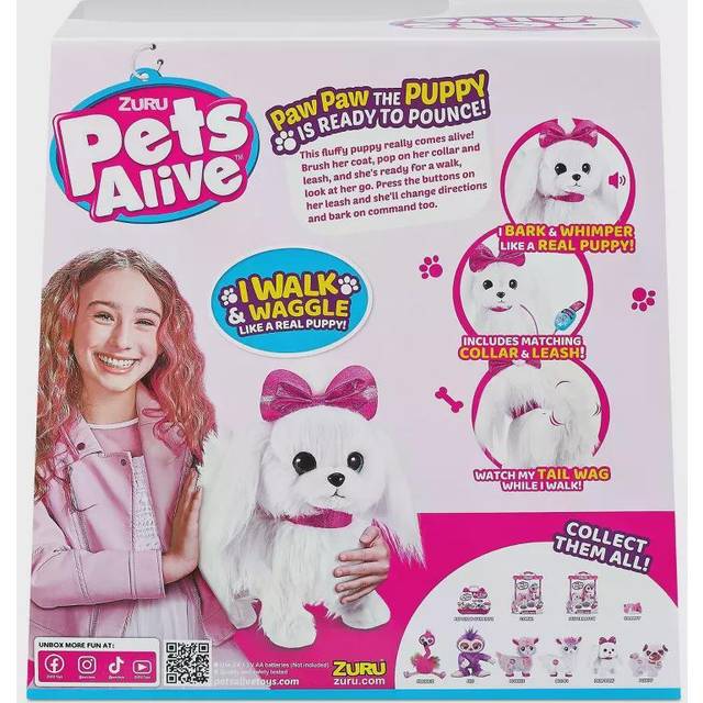 Chiot Marcheur Zuru Pets Alive Paw Paw - Jouet Interactif – Image 3