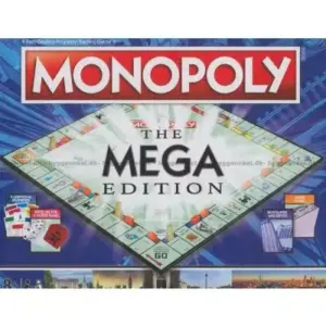 Monopoly Méga Édition: Jeu de Société Grand Format