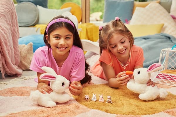 Peluche Zuru Pets Alive Maman Bunny & Bébé Surprise – Image 4