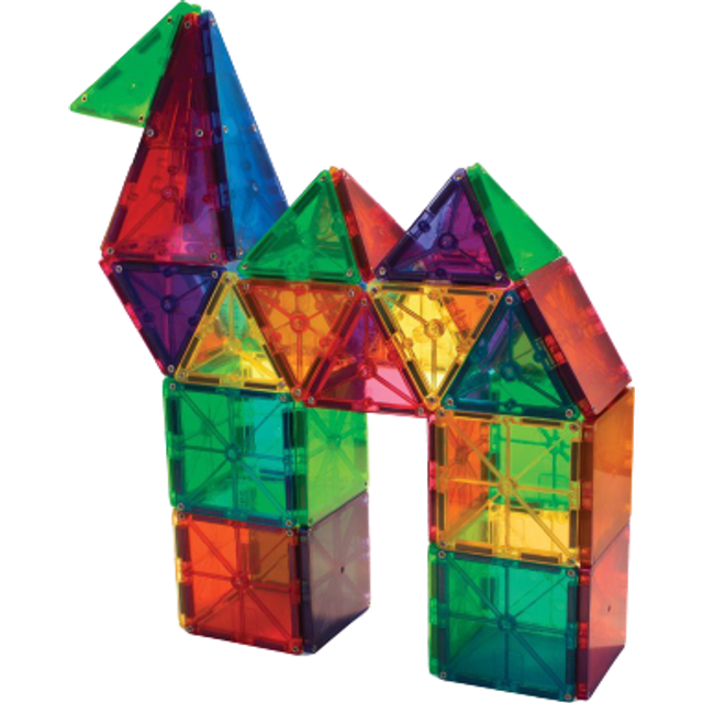 Magna-Tiles Couleurs Transparentes 100 Pièces – Image 3