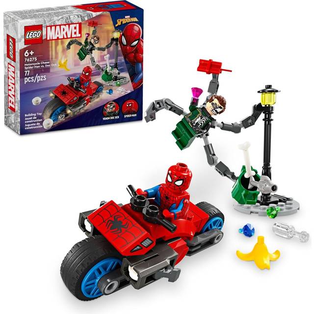 LEGO Marvel Super Heroes 76275 Poursuite à Moto Spider-Man vs Doc Ock – Image 3
