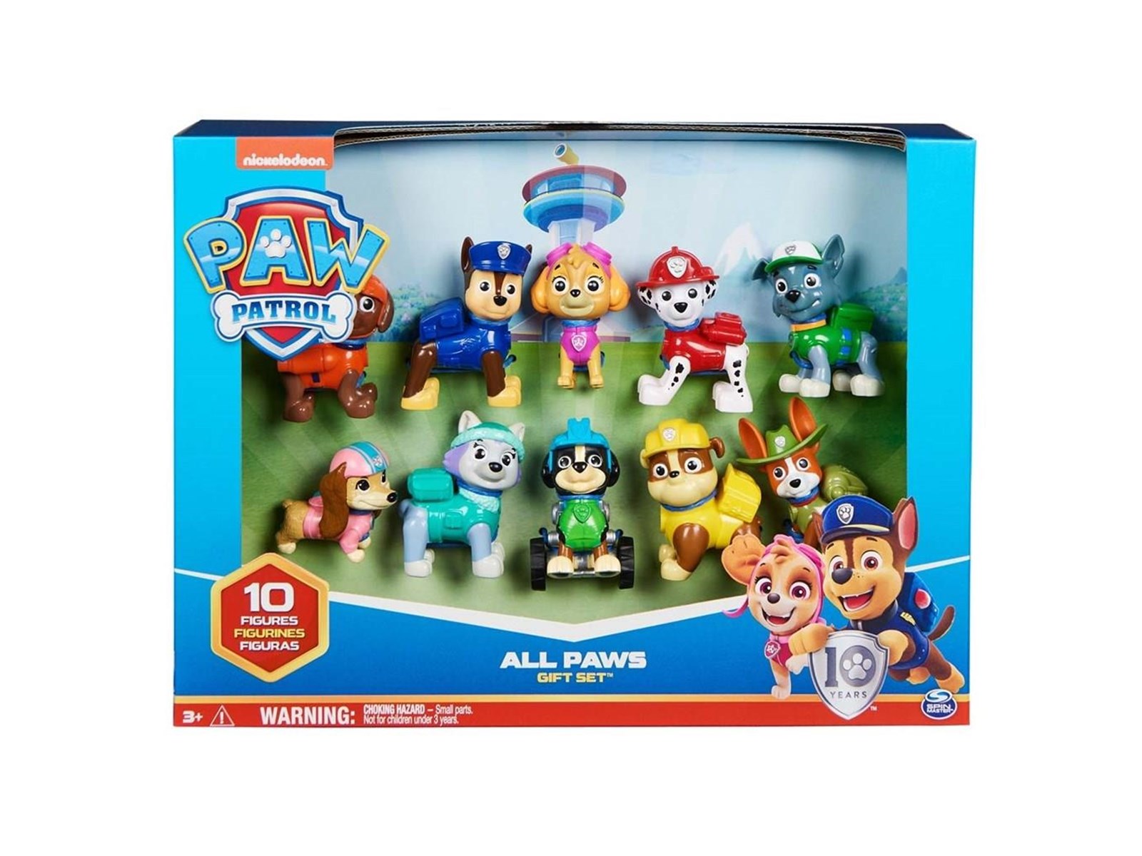 Pack Figurines Pat Patrouille 10e Anniversaire