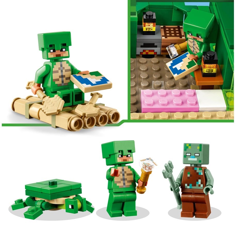 LEGO Minecraft La Maison de la Plage de la Tortue – Image 4