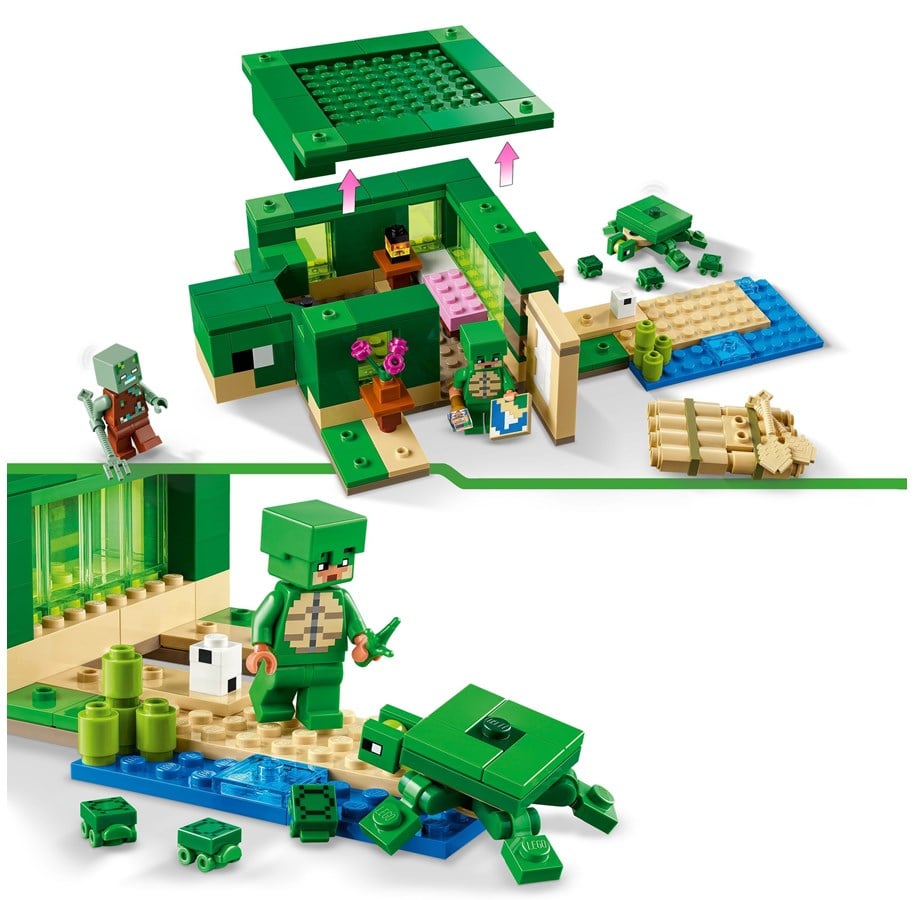 LEGO Minecraft La Maison de la Plage de la Tortue – Image 3