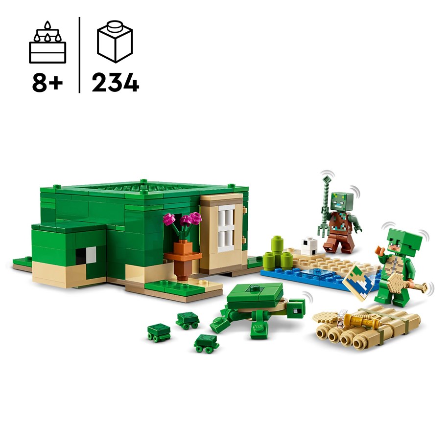 LEGO Minecraft La Maison de la Plage de la Tortue – Image 2