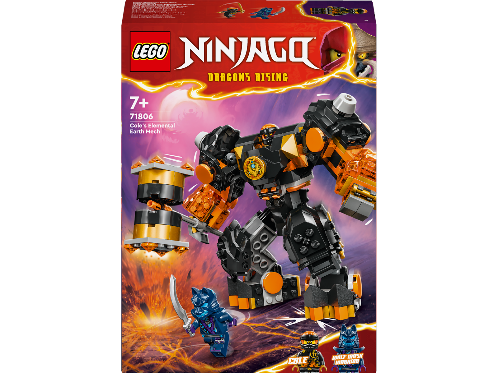 LEGO Ninjago Robot Élémentaire de la Terre de Cole