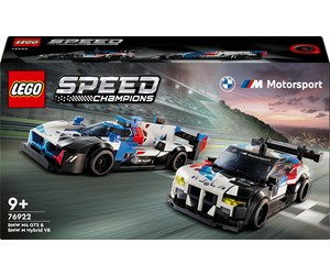 LEGO Speed Champions Voitures de Course BMW M4 GT3 et BMW M Hybrid V8