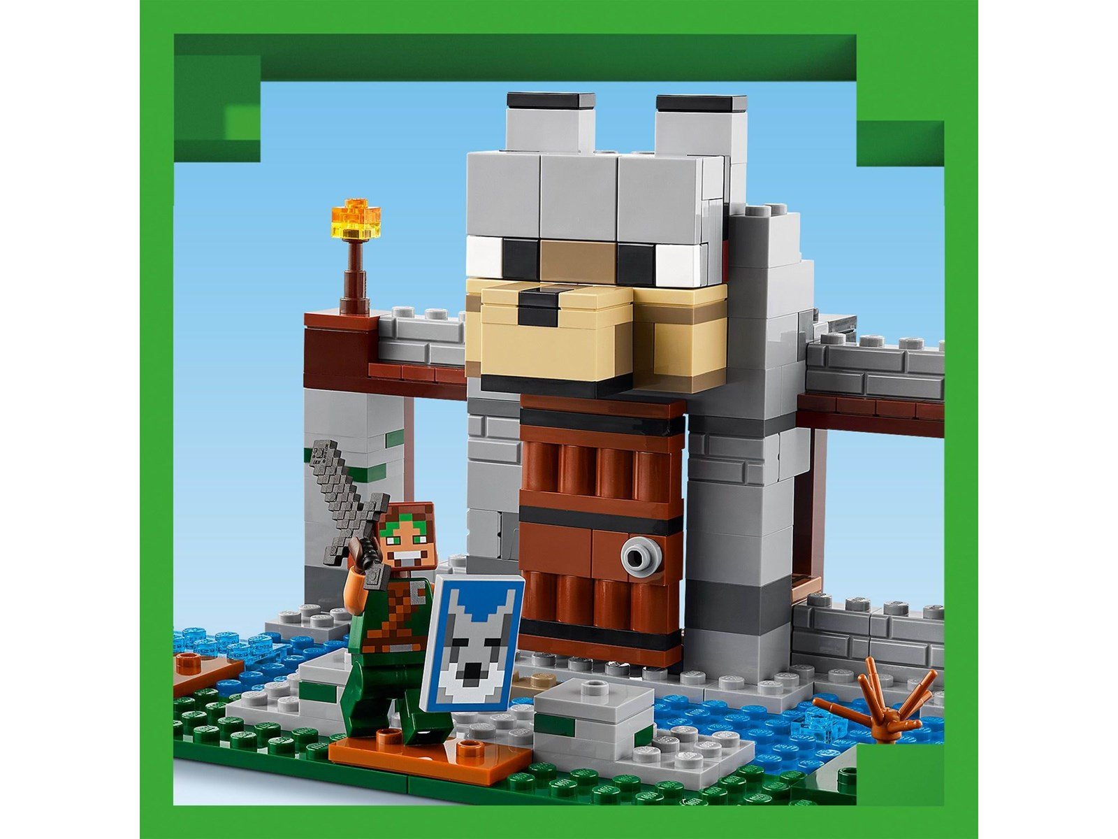 LEGO Minecraft La Forteresse du Loup – Image 3