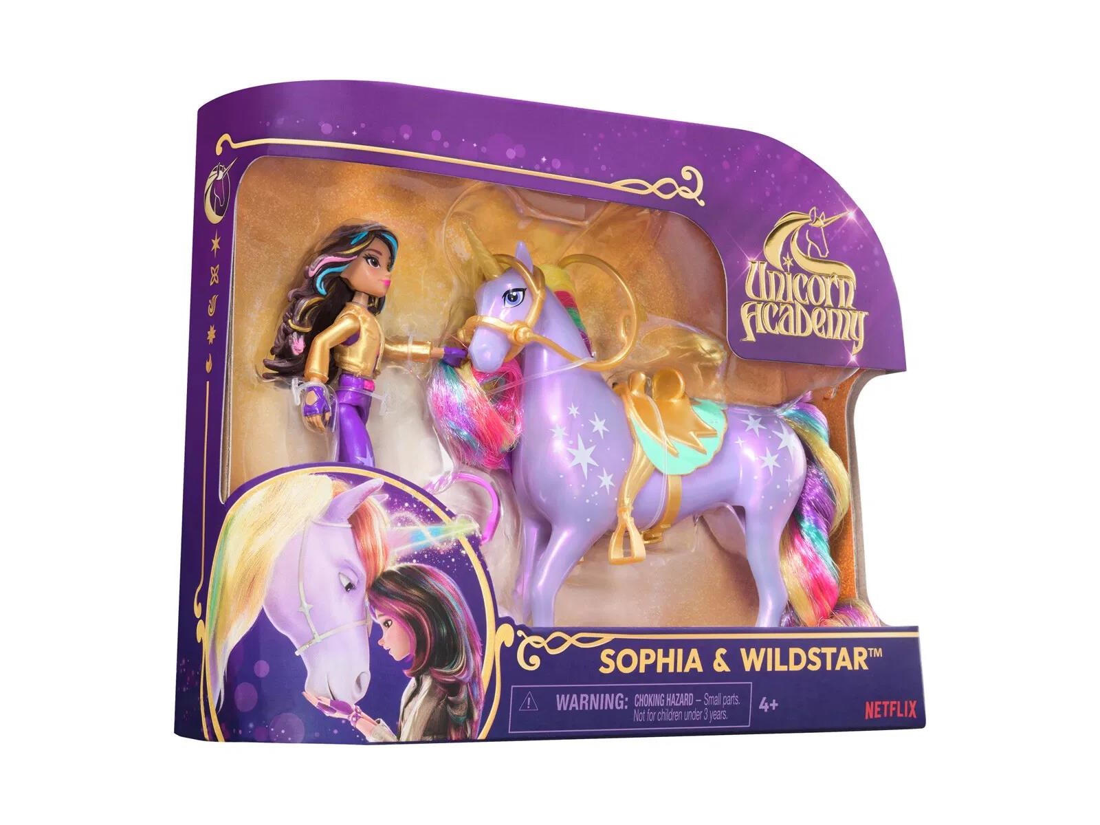 Licorne Wildstar et Poupée Sophia de l'Académie Licorne Spin Master – Image 2
