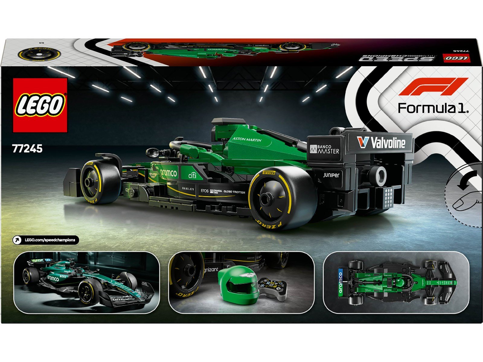 LEGO Speed Champions Voiture F1 Aston Martin Aramco AMR24 – Image 2