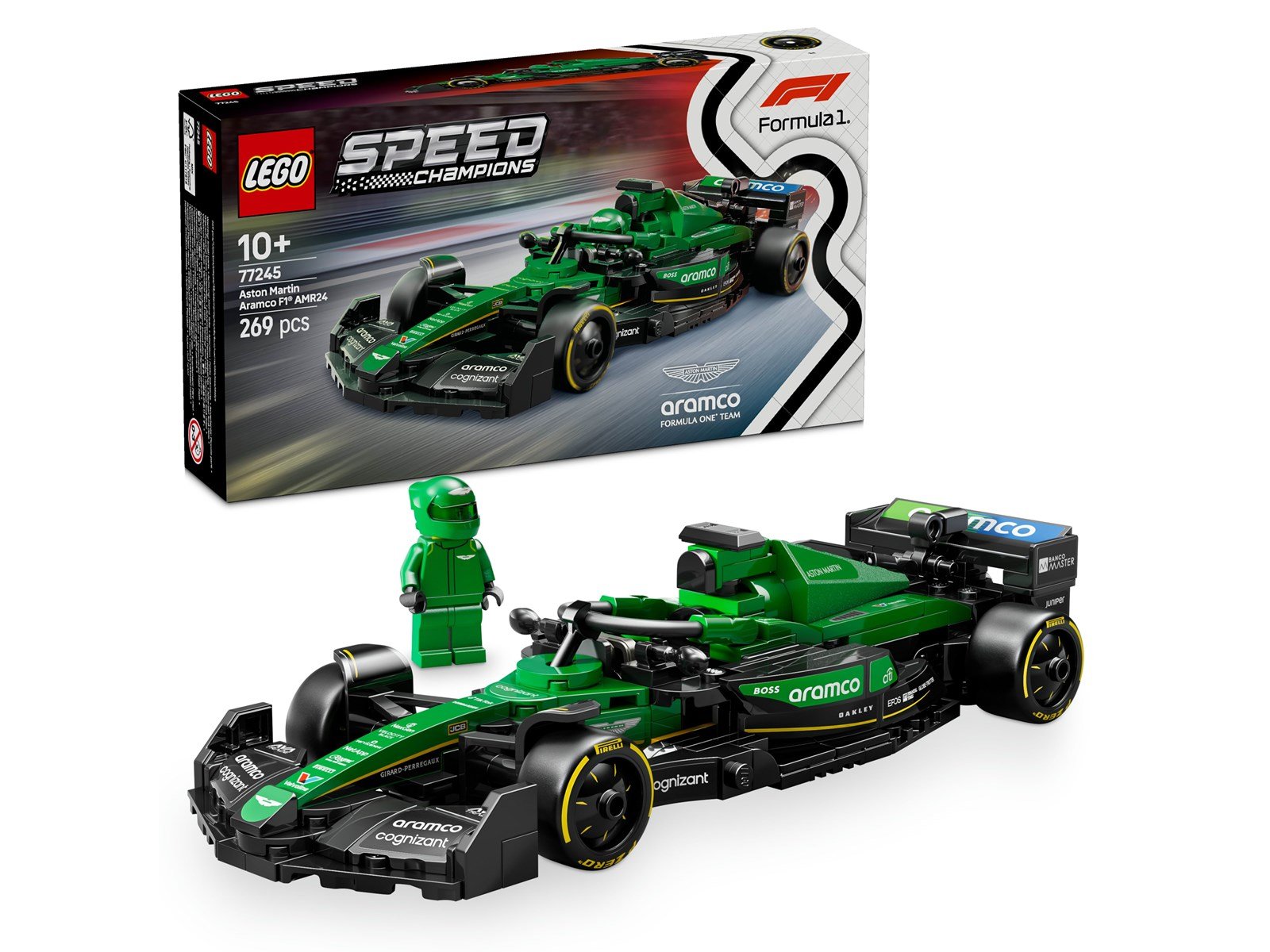LEGO Speed Champions Voiture F1 Aston Martin Aramco AMR24 – Image 4