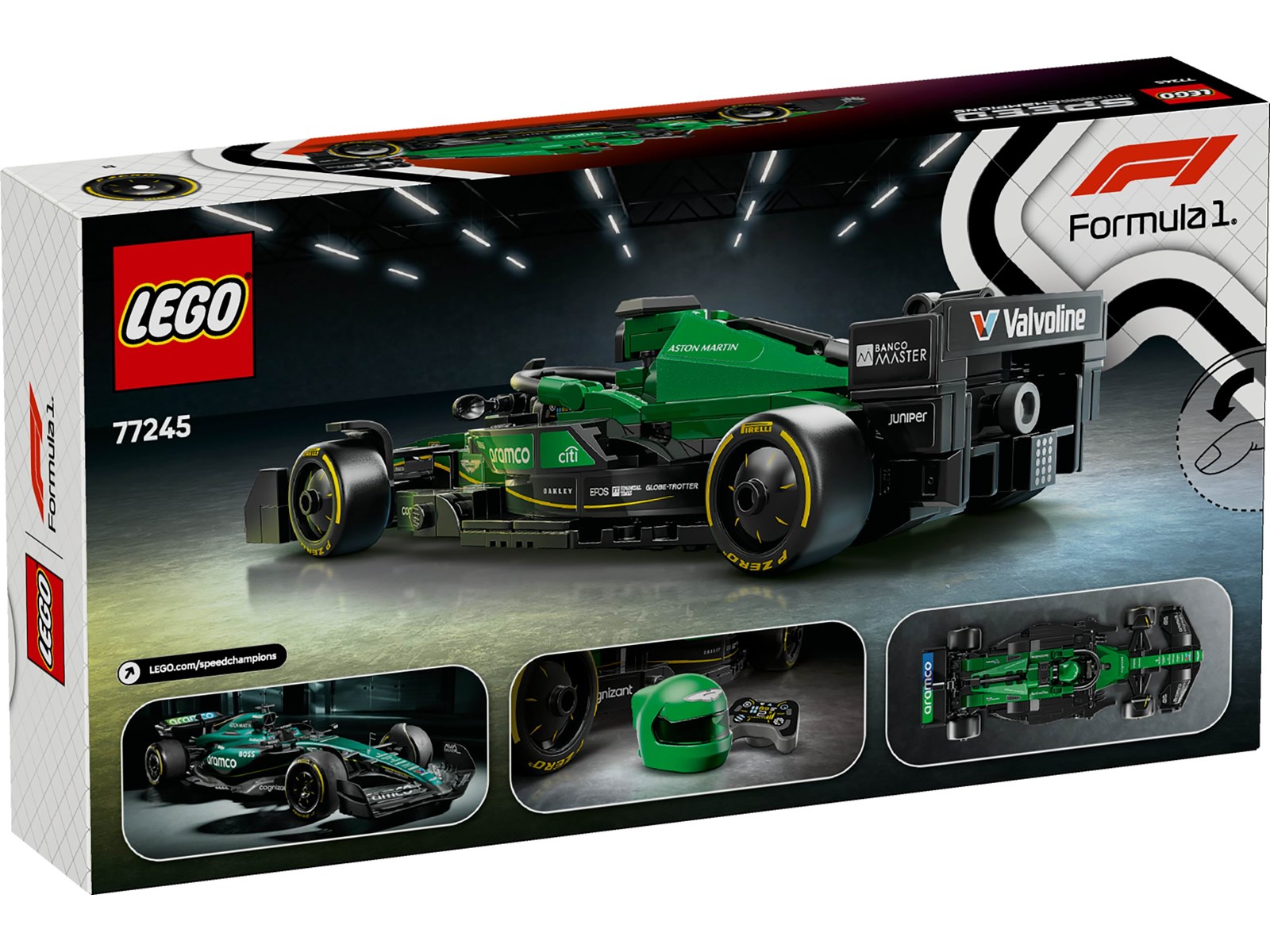 LEGO Speed Champions Voiture F1 Aston Martin Aramco AMR24 – Image 3