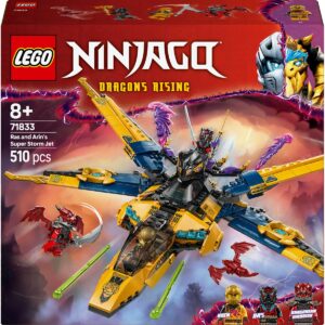 LEGO Ninjago Super Avion Tempête de Ras et Arin