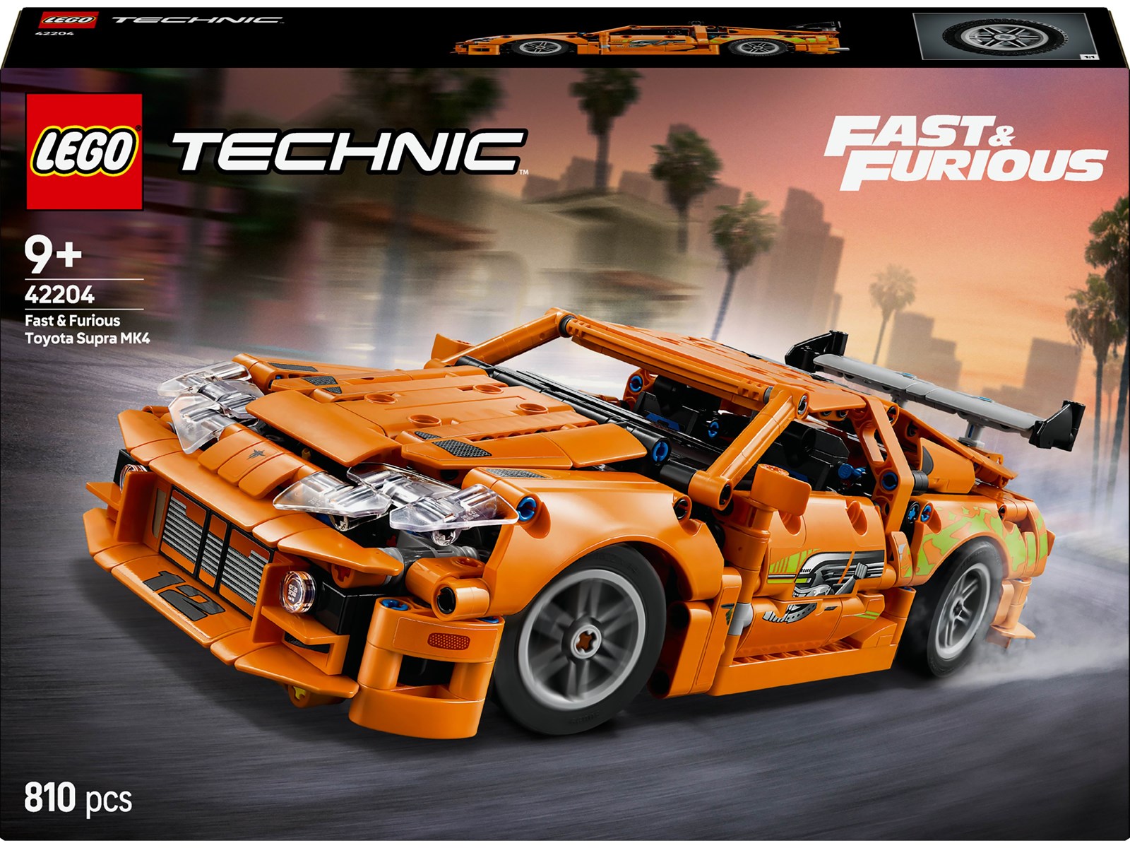 LEGO Technic Toyota Supra MK4 Fast and Furious - Voiture de course LEGO Technic Toyota Supra MK4 Fast and Furious
