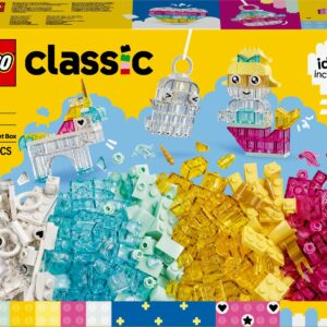 LEGO Classic Boîte de Briques Transparentes Magiques