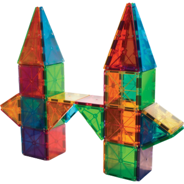 Magna-Tiles Couleurs Transparentes 100 Pièces – Image 2