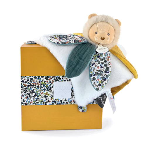 Peluche Lion Boh'aime Doudou Pétale