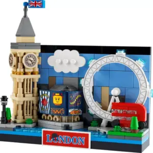 LEGO Carte Postale de Londres - Construction Miniature Iconique