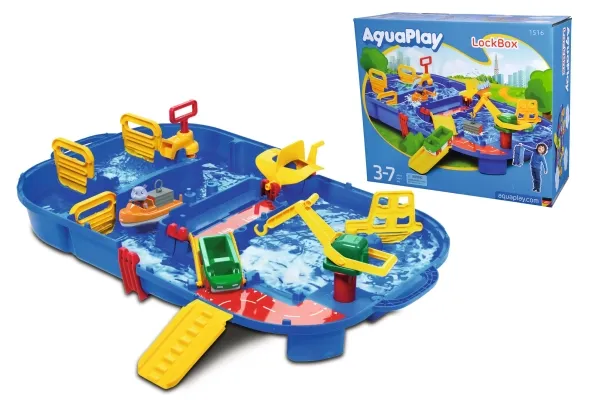 Aquaplay Circuit Aquatique Lock Box - Set de Jeu Aquatique