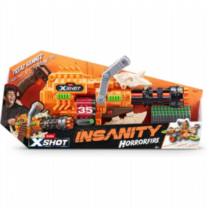 Marteau de Terreur Xshot Insanity Horrorfire Dread de Zuru - 48 Fléchettes