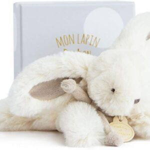 Doudou Lapin Bonbon Taupe par Doudou et Compagnie