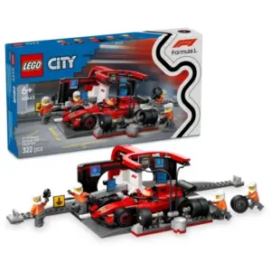 LEGO City Stand de F1 avec Voiture Ferrari